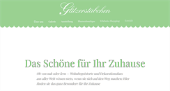 Desktop Screenshot of glitzerstuebchen.de